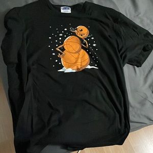 Champion christmas bball tee